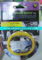 Wholesale ion sports watch/anion silicone watch/silicone watch