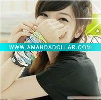 Wholesale Minus ion wrist silicone bracelet watches Tube packing waterproof ATM3 w004