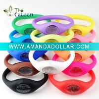 Wholesale silicon sport wrist watch DD690