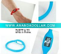 Wholesale ion silicone watch healthy sports