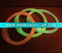 Fashion Glow In Dark ION sport silicone watch waterproof