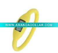 sports silicone watch,silicone watch bracelets,anion silicone watch