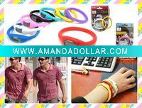 Wholesale 1pcs Silicone Minus Ion Sports Wrist Bracelet Silicon Watch
