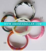 Wholesale color mixed silicone new sports ion watches
