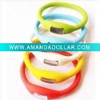 Wholesale ion 3 atm sports anti-radiation silicone watch(promotional items)