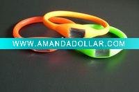 Wholesale 2010 New Fashion Digital 1ATM Waterproof Sport Anion Silicone watch