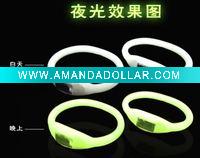 Wholesale Glowing Sports Silicone Watch