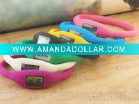 Digital Sports Fashion Silicone Watch