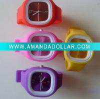 Wholesale fashion sports silicone watch