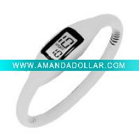 Wholesale fashion sports gift silicone digital anion bracelet/wridtband watch