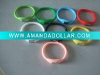 fashion sports silicone ion watch