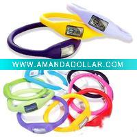 fashion sports silicone ion digital watch for festival gift