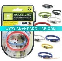 2011 fashion sports silicone ion digital watch for festival gift