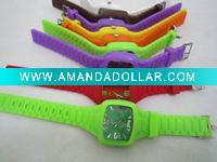 Fashion sport silicone watch