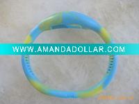 4 sizes popular sports shape ion silicone watch