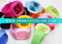 silicone watch, sport silicone watch
