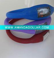 2010 sport ion silicone watch bracelet with CE and RoHs