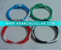 fashion looking electronic sports silicone watch