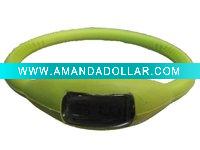 fashion silicone Sports wristband watch