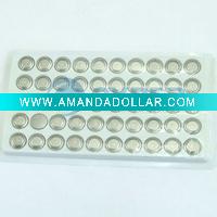 Wholesale New 50pcs AG10 Button Cell Batteries AG 10 G10 LR54