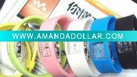 Wholesale 2011 hot design silicon gum watch