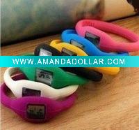 Wholesale Japanese battery 2011 Newest ion silicone watch
