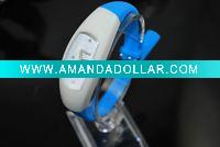 silicone analogue watch