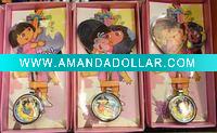Wholesale wholesale christmas gift Dora pendant watch for kids cartoon watch mix order cartoon watch C75-05