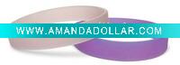 Wholesale UV tester color changing silicone wristband