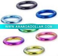 bull nose rings