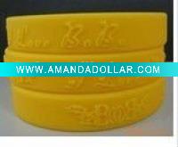 custom silicone bracelet