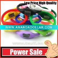 Wholesale wholesale Sport silicone watchband wrist watch waterproof silicone watch Fast deliver F0662