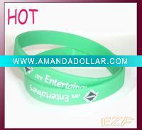 Wholesale Hot Print silicone bracelet