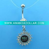 Wholesale 316L surgical stainless steel body jewelry,navel ring body piercing jewelry,body piercing navel ring
