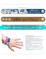 Wholesale 2011 cheap silcone slap bracelet