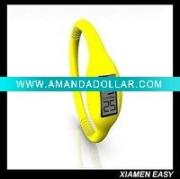 Wholesale Blister Card Package Sports Silicone Watch