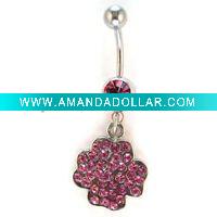 Wholesale fashion navel belly piercing body jewelry,body piercing jewelry,dermal anchor body jewelry
