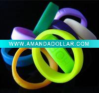 Wholesale Perfect heathy Silicone rubber bracelets wristband