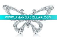 Wholesale newly designed butterfy brooch pin