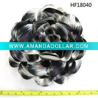 Wholesale double use flower hair band and brooch