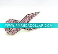 breast cancer awareness jewelry, pink ribbon jewelry