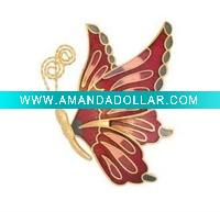 Wholesale Butterfly shaped fashion brooch