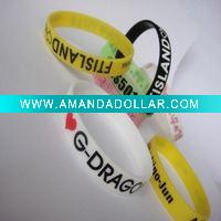 Wholesale 2010 hot sell silicone bracelet