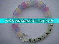 Wholesale magic bead uv bead bracelet letter bead promotion gift