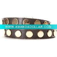 Wholesale Fashion Lady PU leather Bracelets
