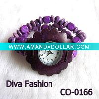 Charming coconut watch