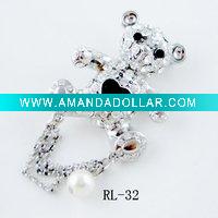 Wholesale Fine Semi Precious Stone hot Jewelry Brooch