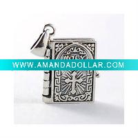 Wholesale Holy Bible Book Necklace Pendant