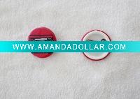 Wholesale Fashion Round Acrylic Brooch, Hair Accessories, Garment Accessories