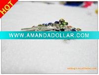 Wholesale popular rhinestone crown brooch